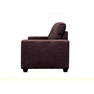 ACME - Platinum III - Loveseat - Chocolate Fabric - 5th Avenue Furniture