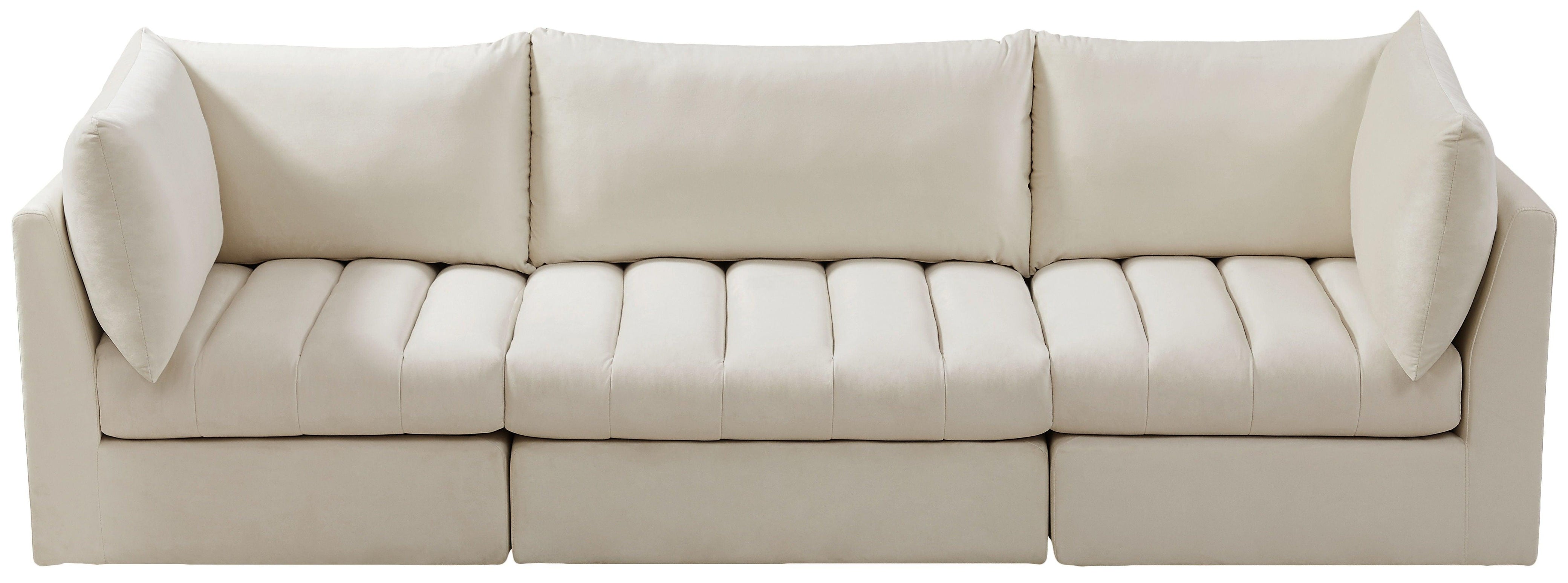 Meridian Furniture - Jacob - Modular 3 Seat Sofa - 5th Avenue Furniture