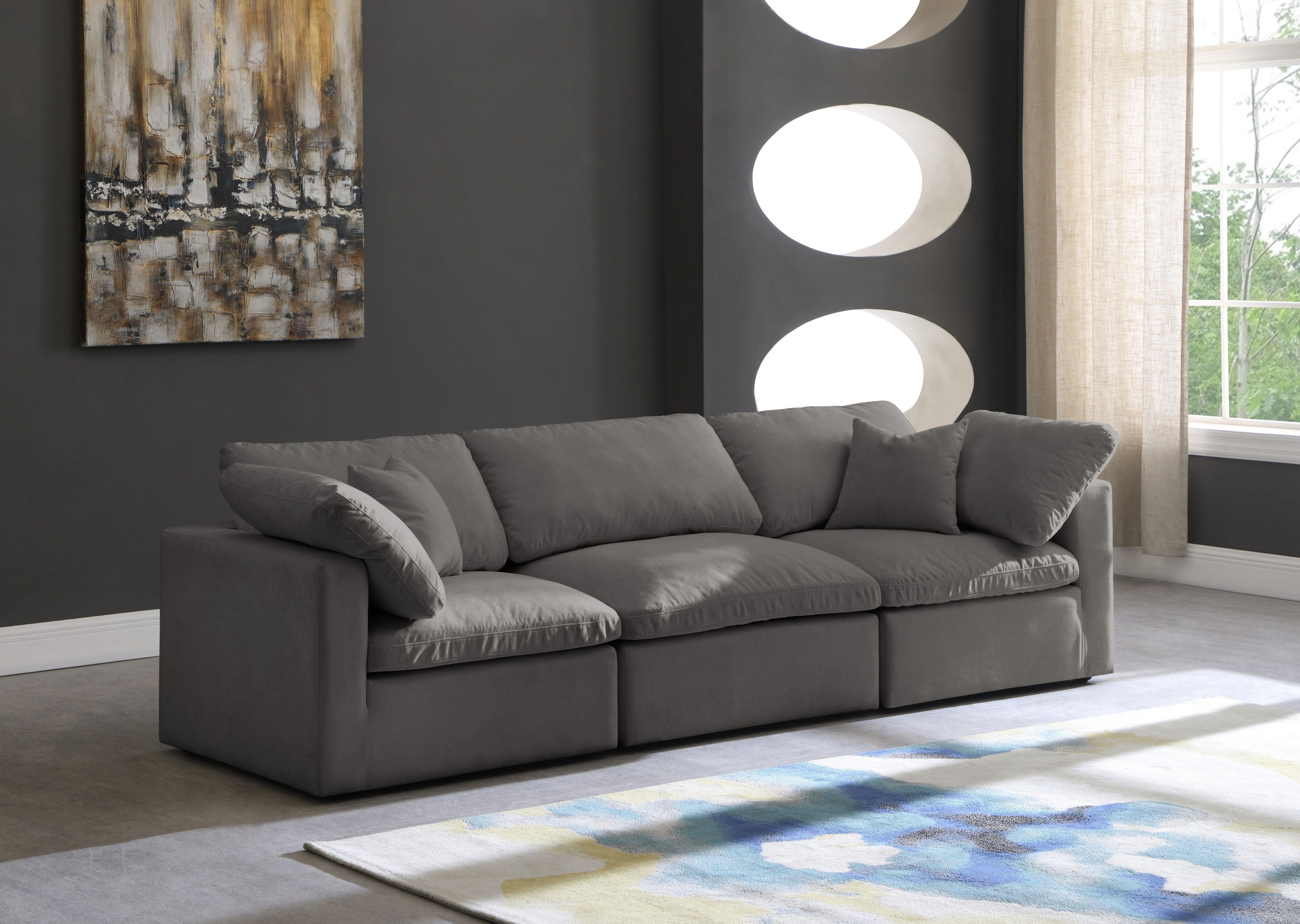 Meridian Furniture - Plush - Modular 3 Seat Sofa - 5th Avenue Furniture