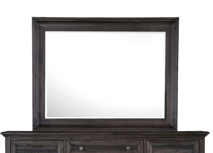 Magnussen Furniture - Calistoga - Mirror In Weathered Charcoal - Weathered Charcoal - 5th Avenue Furniture