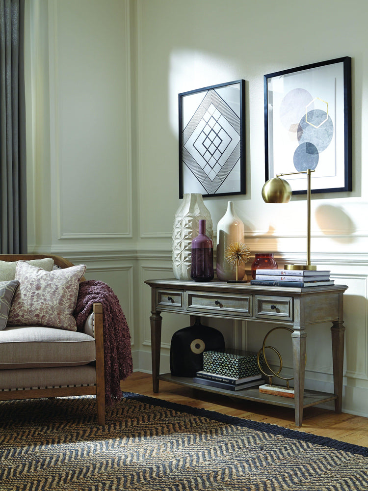 Magnussen Furniture - Lancaster - Rectangular Sofa Table - Dove Tail Grey - 5th Avenue Furniture