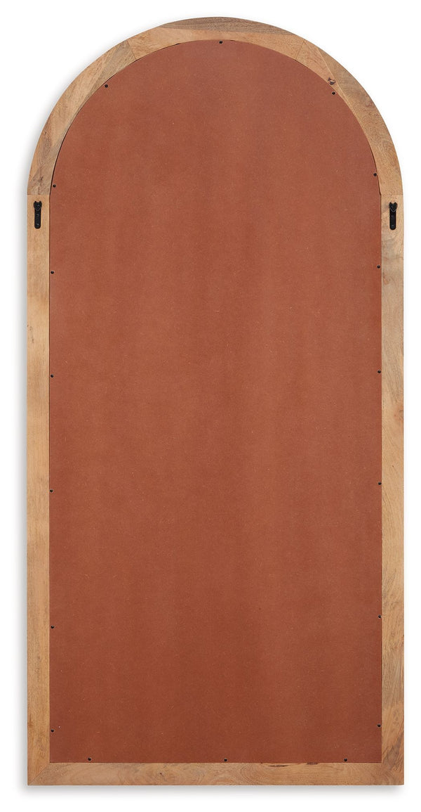 Dairville - Brown - Floor Mirror - 5th Avenue Furniture