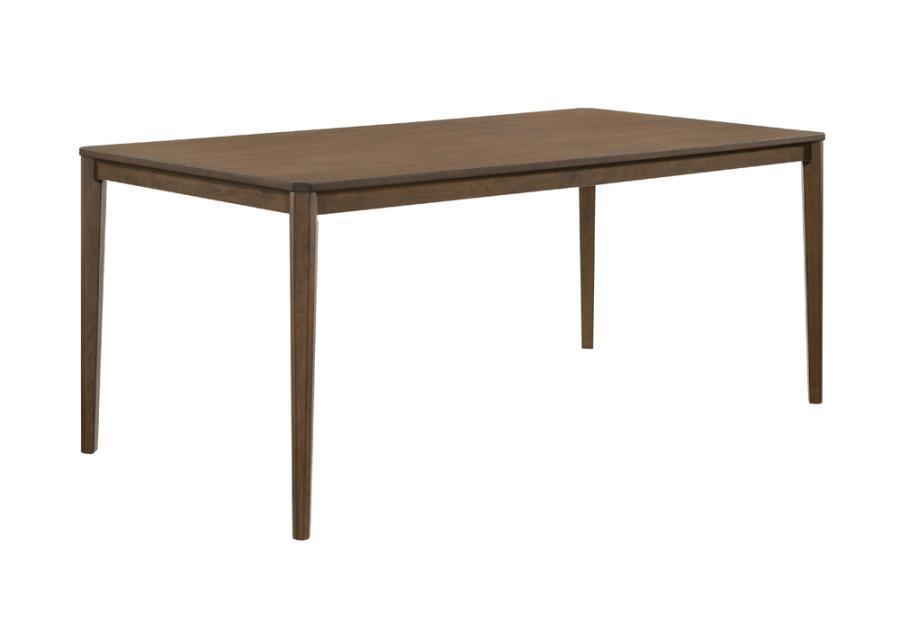 CoasterEveryday - Wethersfield - Dining Table With Clipped Corner - Medium Walnut - 5th Avenue Furniture
