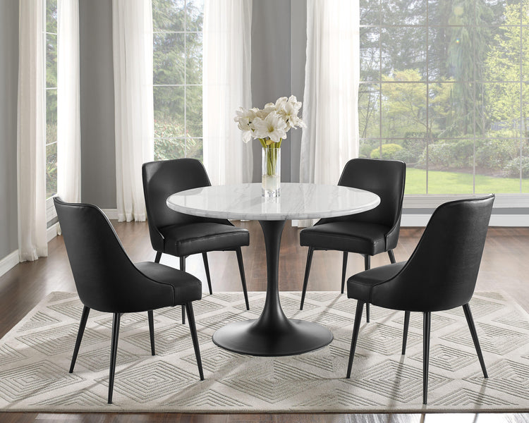 Steve Silver Furniture - Colfax - White Top Dining Set - 5th Avenue Furniture