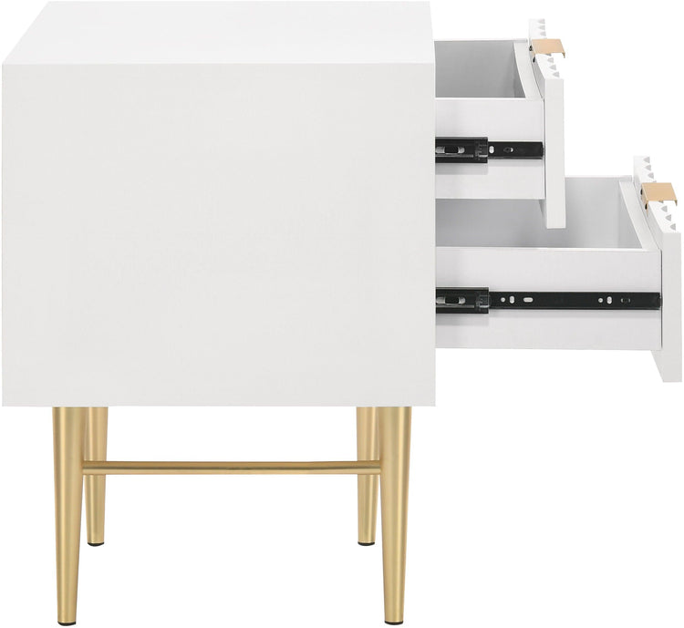 Meridian Furniture - Modernist - Night Stand - 5th Avenue Furniture