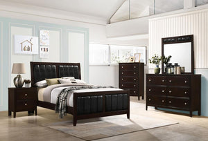 CoasterEveryday - Carlton - Upholstered Panel Bed - 5th Avenue Furniture