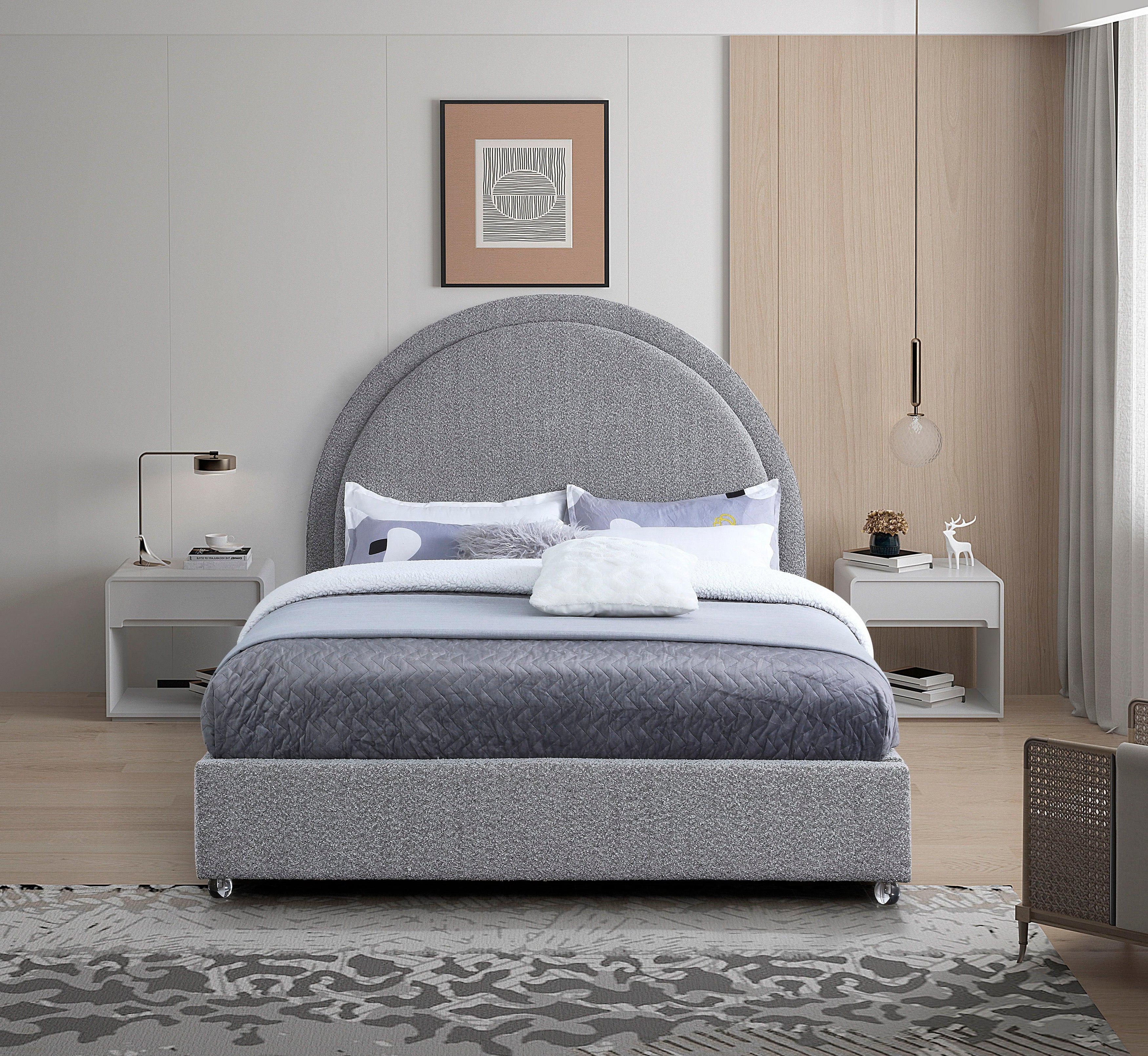 Meridian Furniture - Milo - Bed - 5th Avenue Furniture