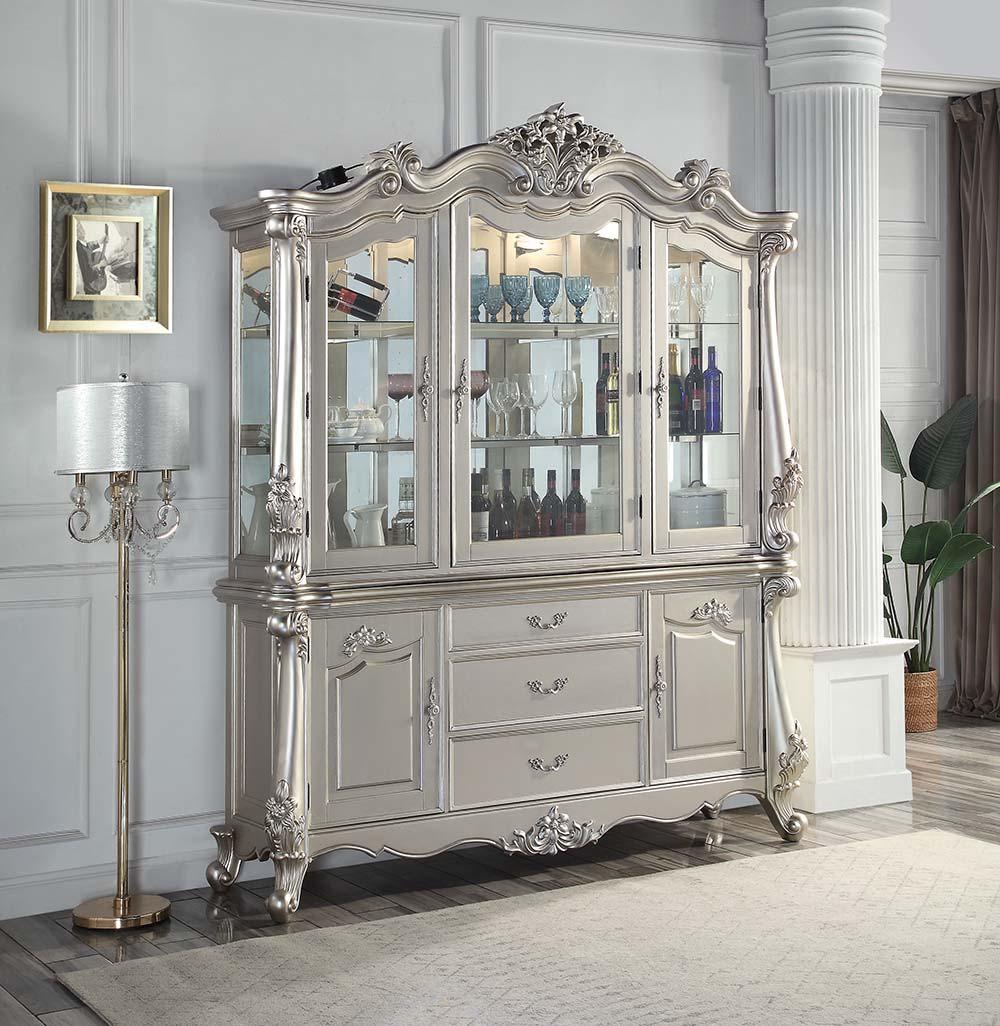 ACME - Bently - Hutch & Buffet - Champagne Finish - 5th Avenue Furniture