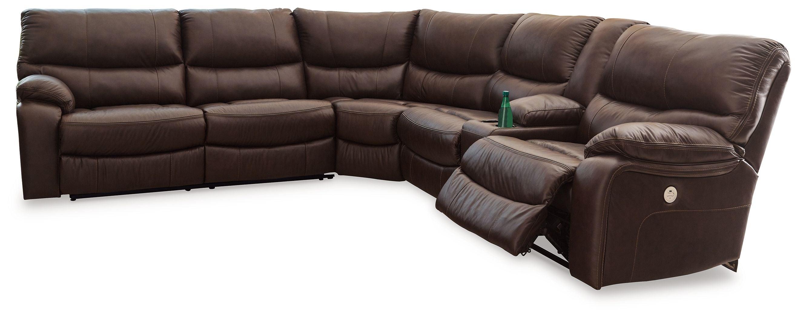 Signature Design by Ashley® - Family Circle - Power Reclining Sectional - 5th Avenue Furniture