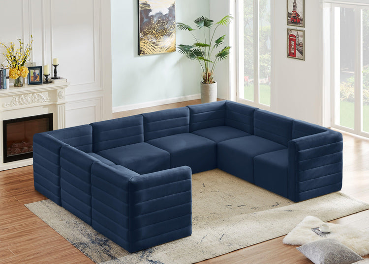 Meridian Furniture - Quincy - Modular Sectional - 5th Avenue Furniture