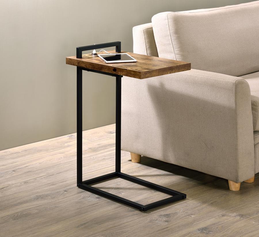 CoasterEveryday - Maxwell - Rectangular Top Accent Table with USB Port - 5th Avenue Furniture