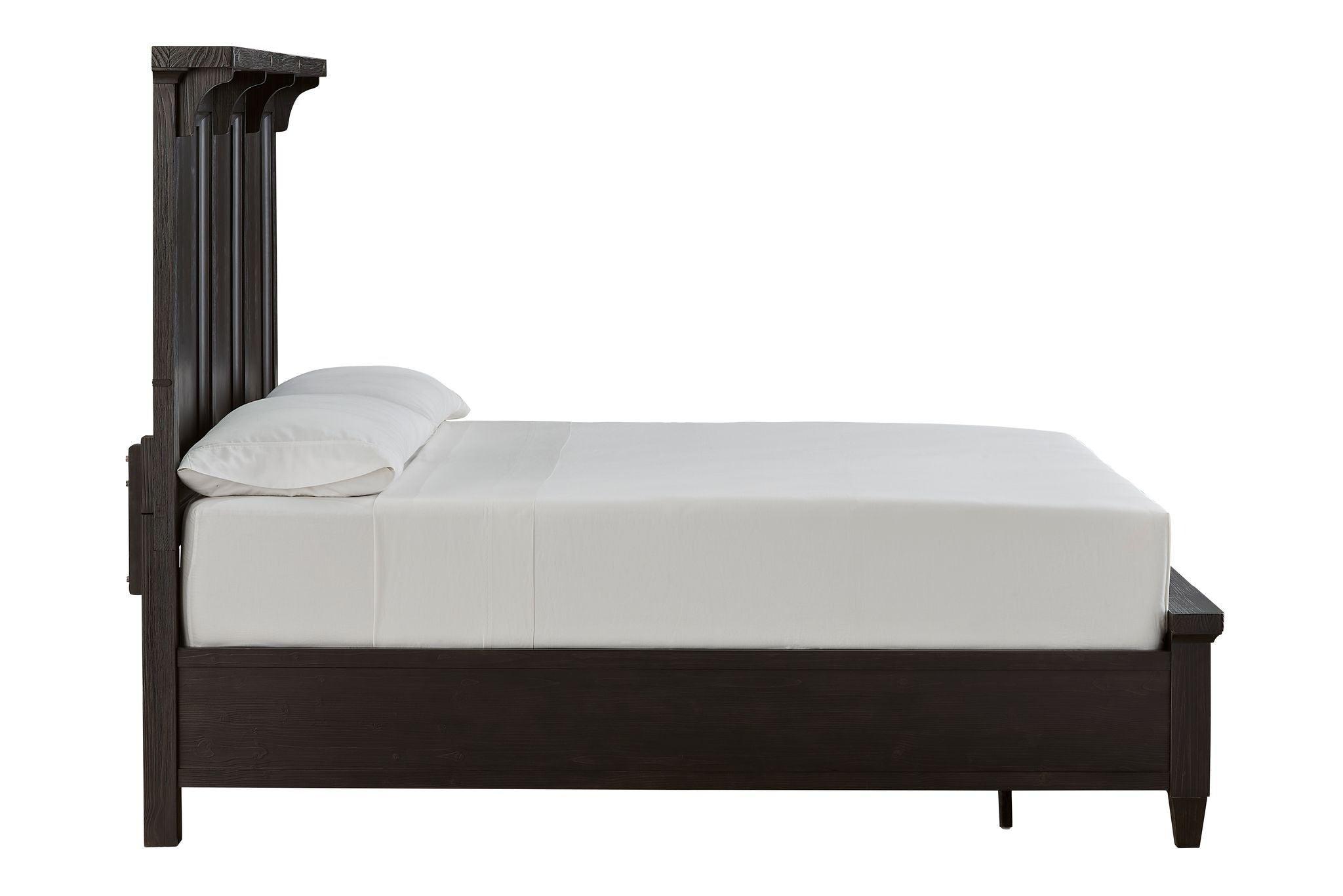 Magnussen Furniture - Sierra - Complete Lighted Panel Storage Bed - 5th Avenue Furniture