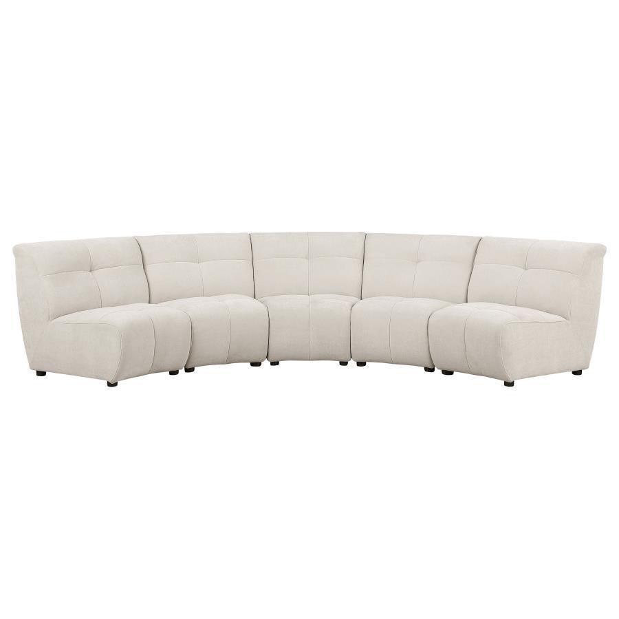 Coaster Fine Furniture - Charlotte - Upholstered Curved Modular Sectional Sofa - 5th Avenue Furniture