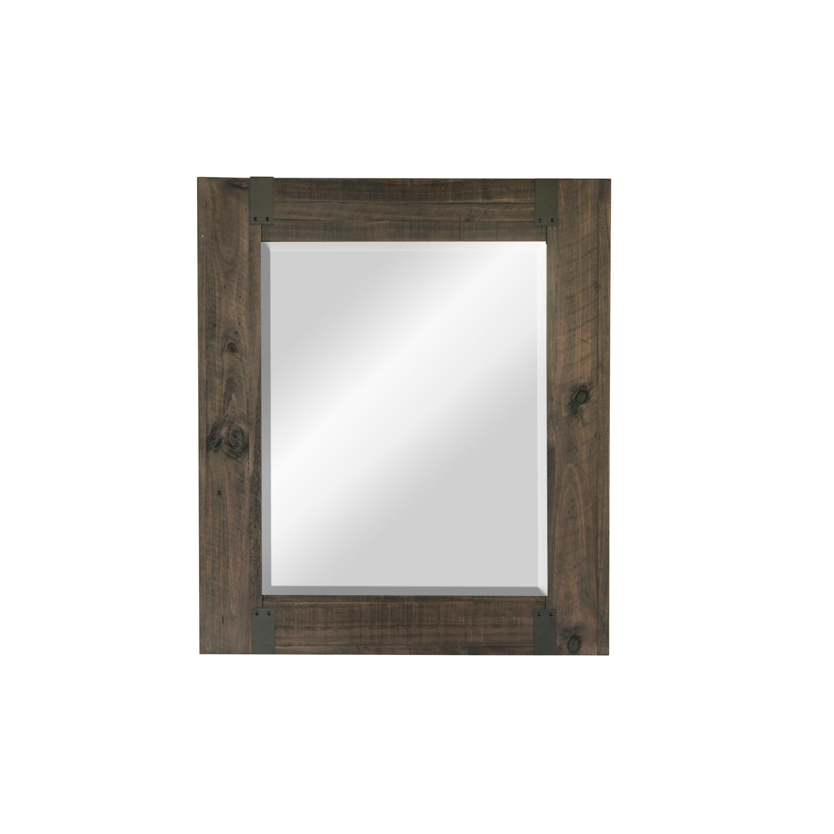 Magnussen Furniture - Abington - Portrait Mirror - Weathered Charcoal - 5th Avenue Furniture