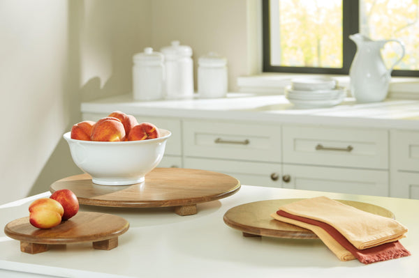 Signature Design by Ashley® - Kaidler - Brown - Tray Set (Set of 3) - 5th Avenue Furniture