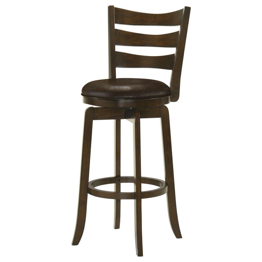 CoasterEssence - Murphy - Ladder Back Swivel Bar Stool - 5th Avenue Furniture