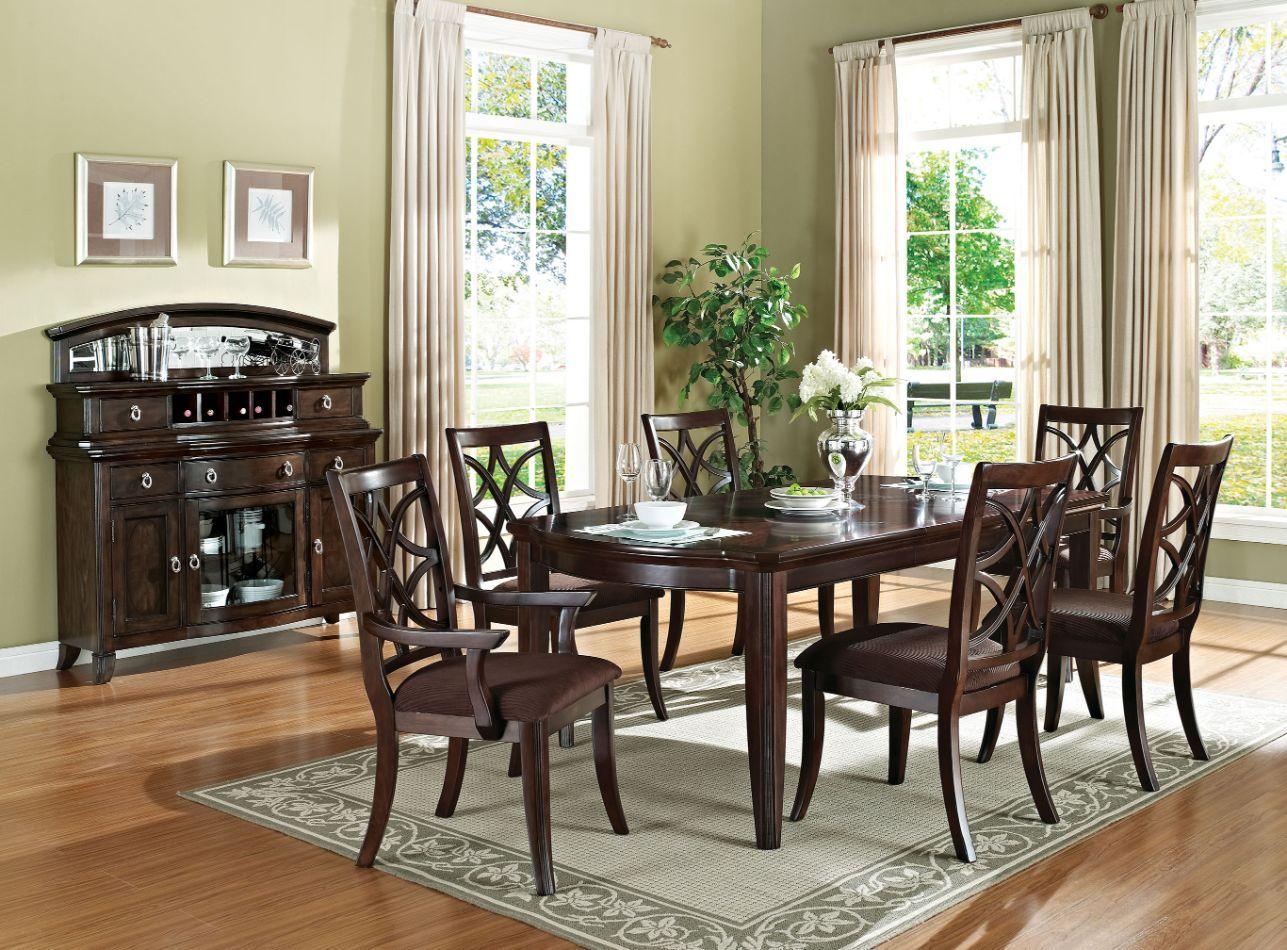 ACME - Keenan - Dining Table - Dark Walnut - 5th Avenue Furniture