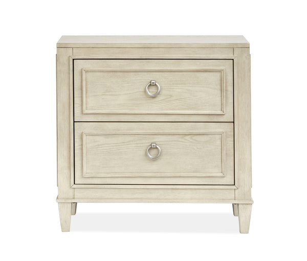 Magnussen Furniture - Sheridan - Drawer Nightstand - Limestone - 5th Avenue Furniture