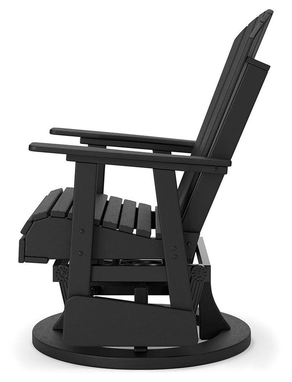 Signature Design by Ashley® - Hyland Wave - Swivel Glider Chair - 5th Avenue Furniture