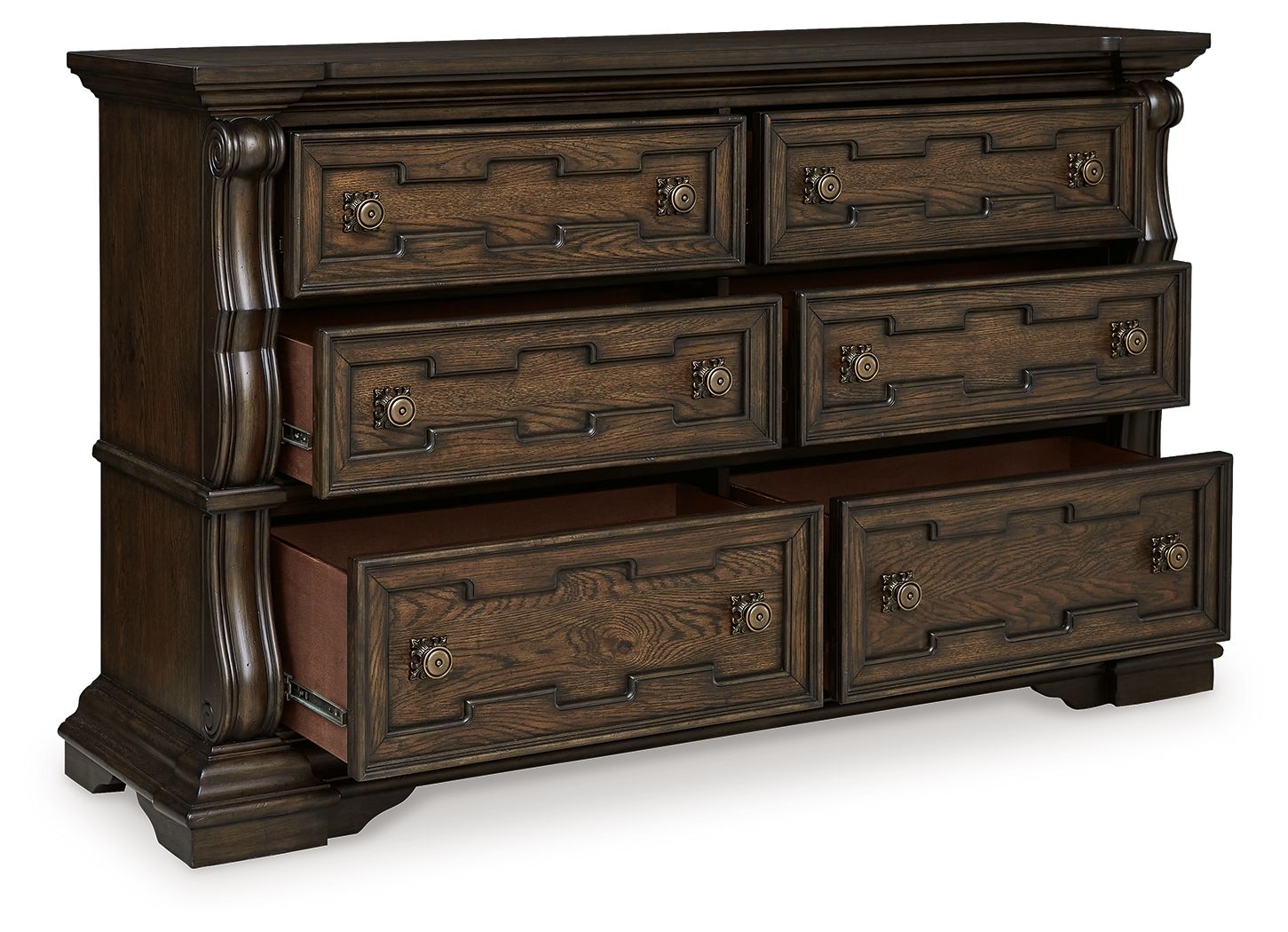 Maylee - Dark Brown - Dresser - 5th Avenue Furniture