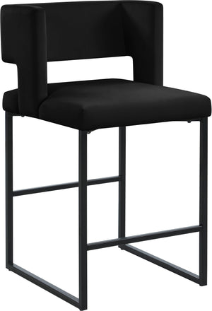 Meridian Furniture - Caleb - Counter Stool (Set of 2) - 5th Avenue Furniture