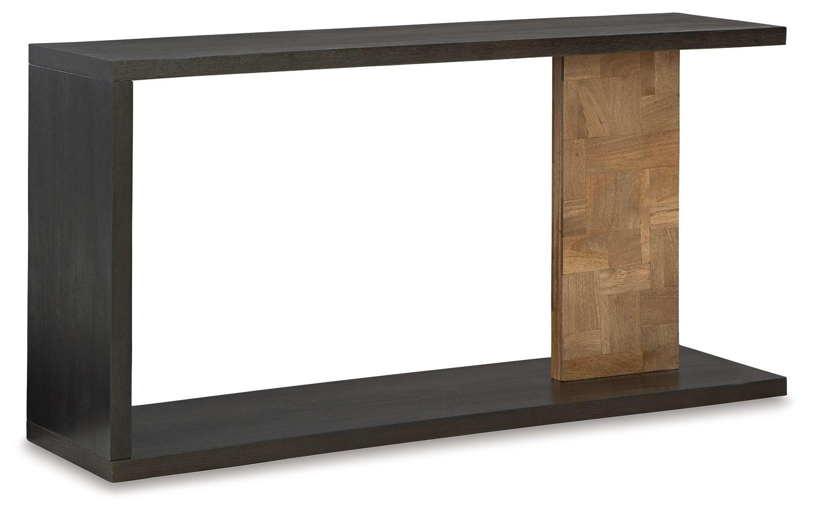 Signature Design by Ashley® - Camlett - Brown - Console Sofa Table - 5th Avenue Furniture