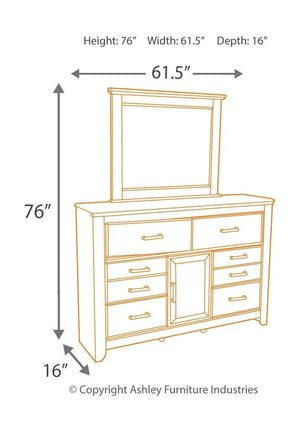 Signature Design by Ashley® - Juararo - Poster Bedroom Set - 5th Avenue Furniture