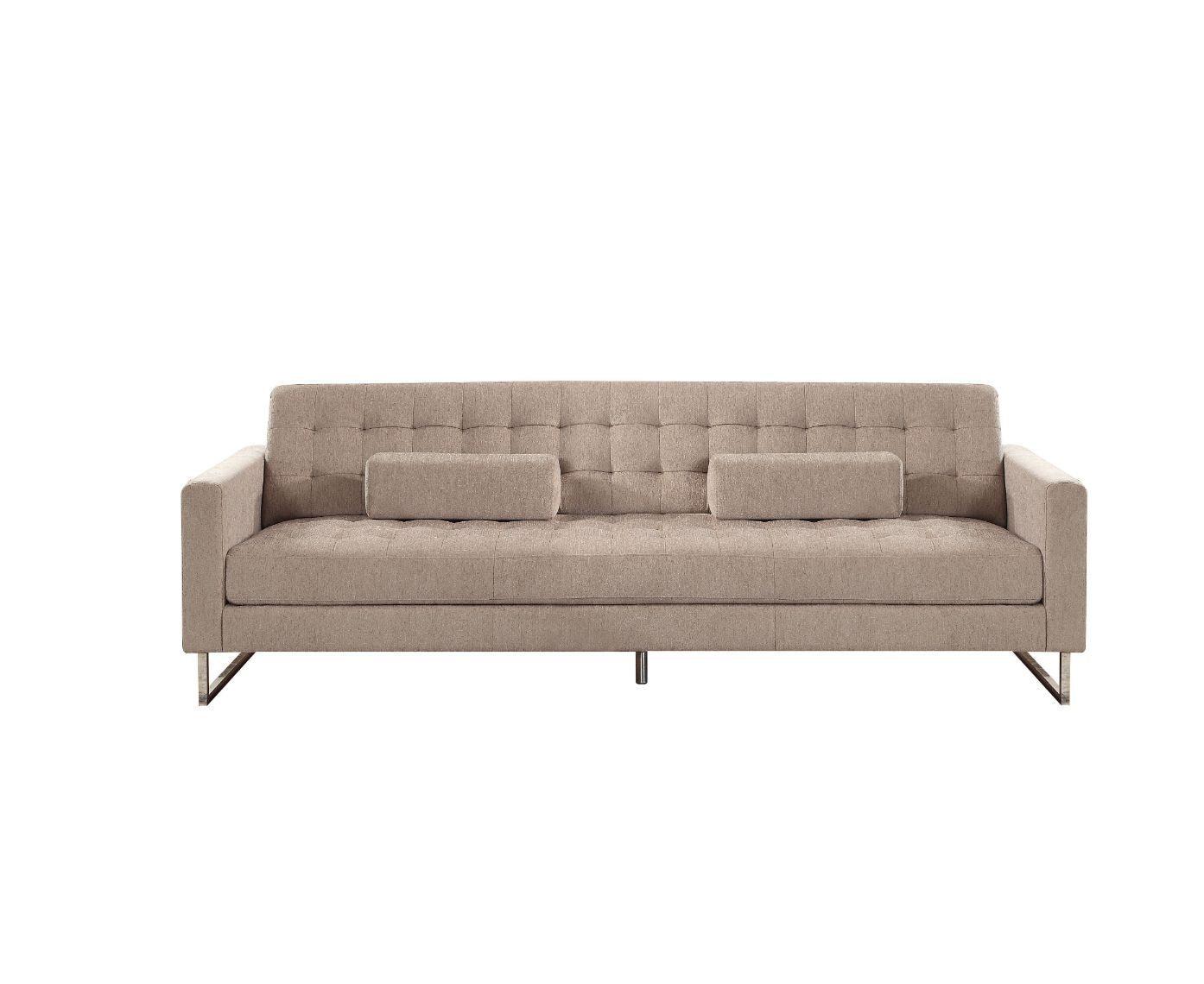 ACME - Sampson - Sofa - Beige Fabric - 5th Avenue Furniture