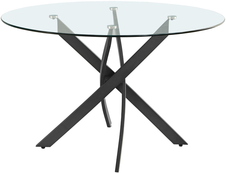 Meridian Furniture - Xander - Dining Table - Matte Black - 5th Avenue Furniture