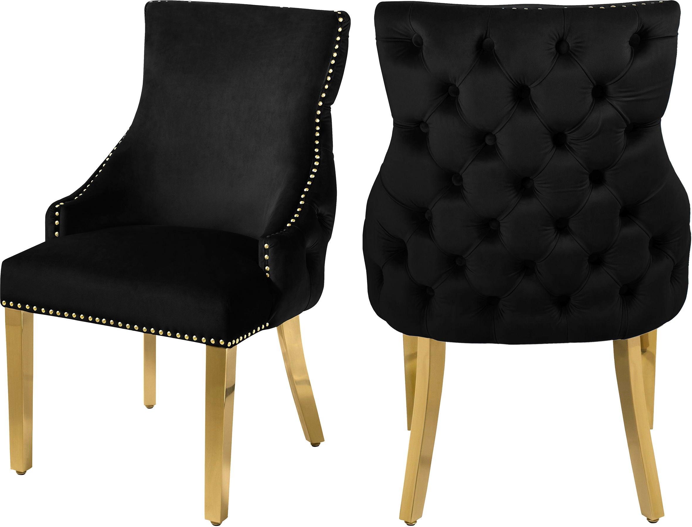 Meridian Furniture - Tuft - Dining Chair (Set of 2) - 5th Avenue Furniture