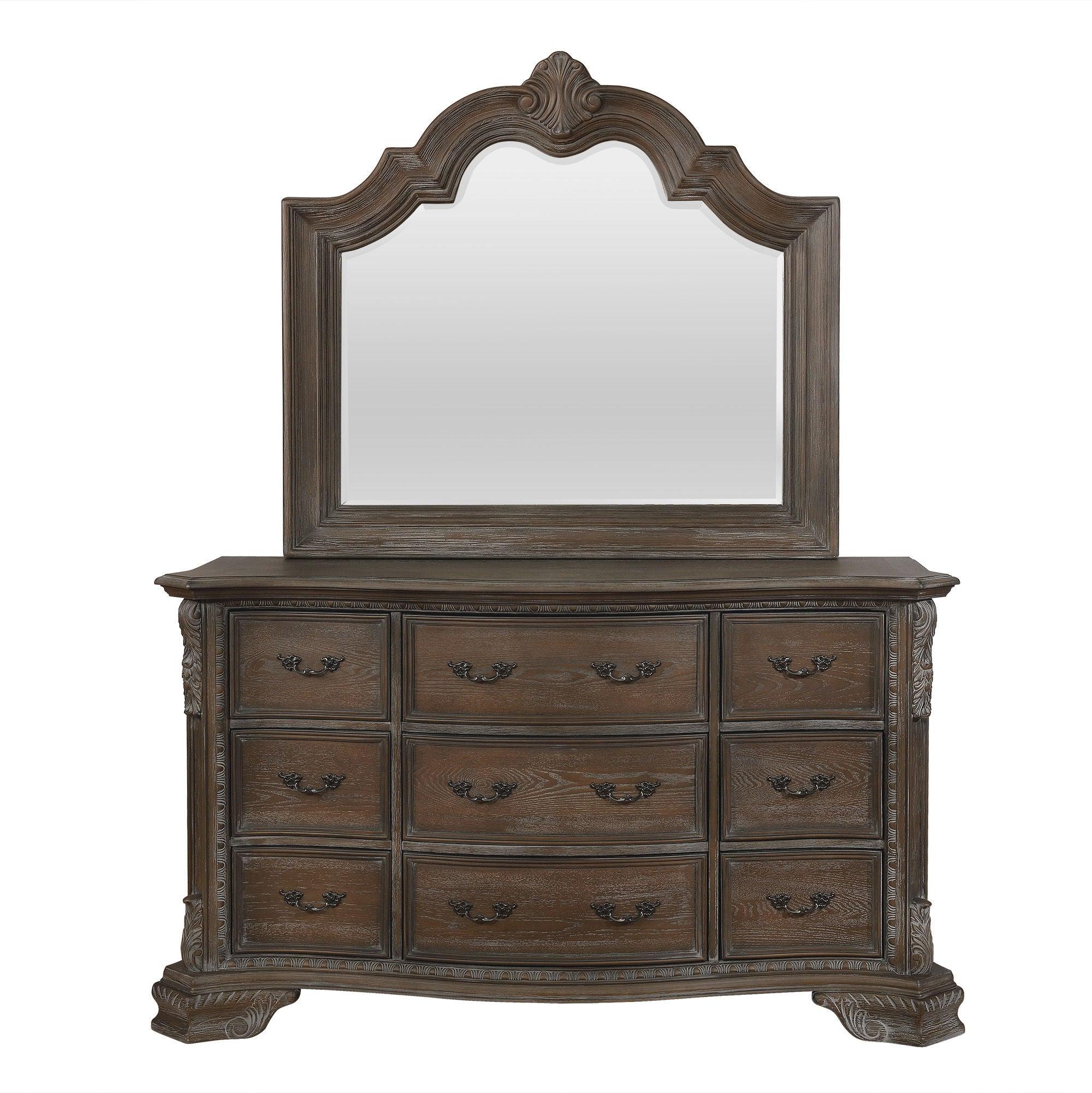 Crown Mark - Sheffield - Dresser, Mirror - 5th Avenue Furniture