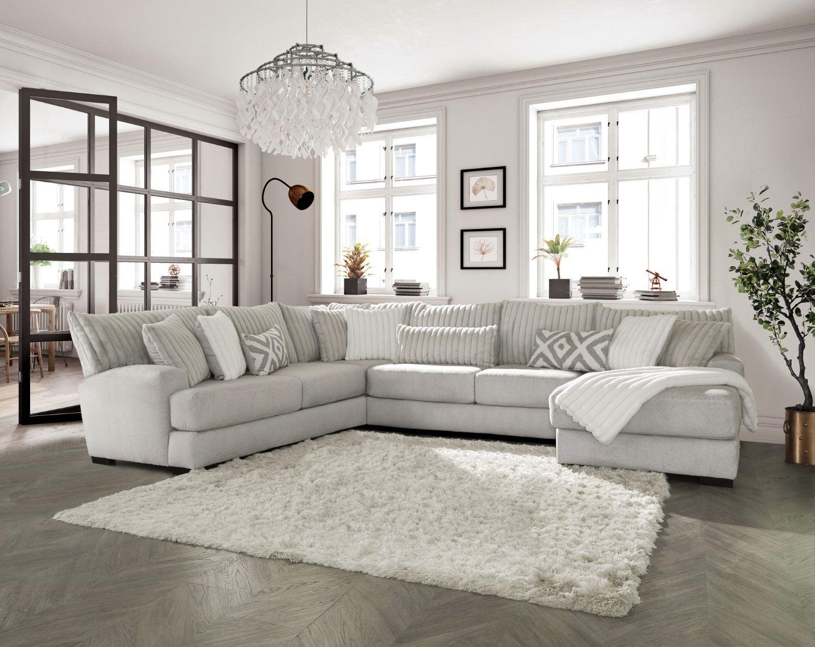 Furniture of America - Hermiston - Sectional - Gray - 5th Avenue Furniture