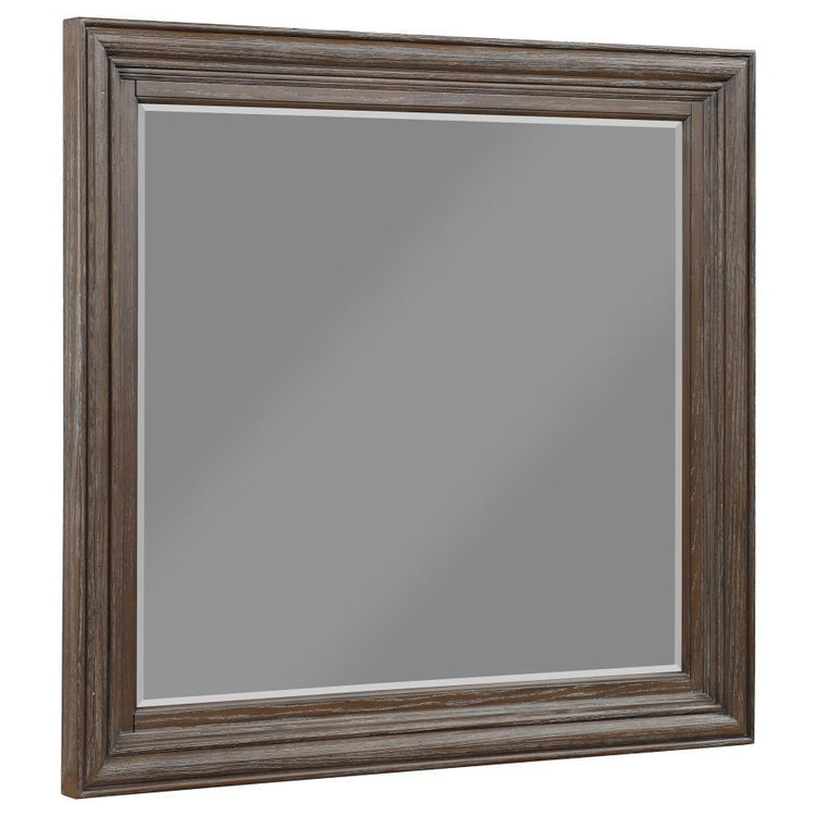 Coaster Fine Furniture - Emmett - Rectangular Dresser Mirror - Walnut - 5th Avenue Furniture