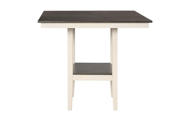 Crown Mark - Brody - 5 Piece Counter Height Table Set - White - 5th Avenue Furniture