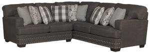 Jackson - Crawford - 2 Piece Sectional With 9 Included Accent Pillows - 5th Avenue Furniture