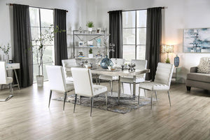 Furniture of America - Sindy - Dining Table - Light Gray - 5th Avenue Furniture