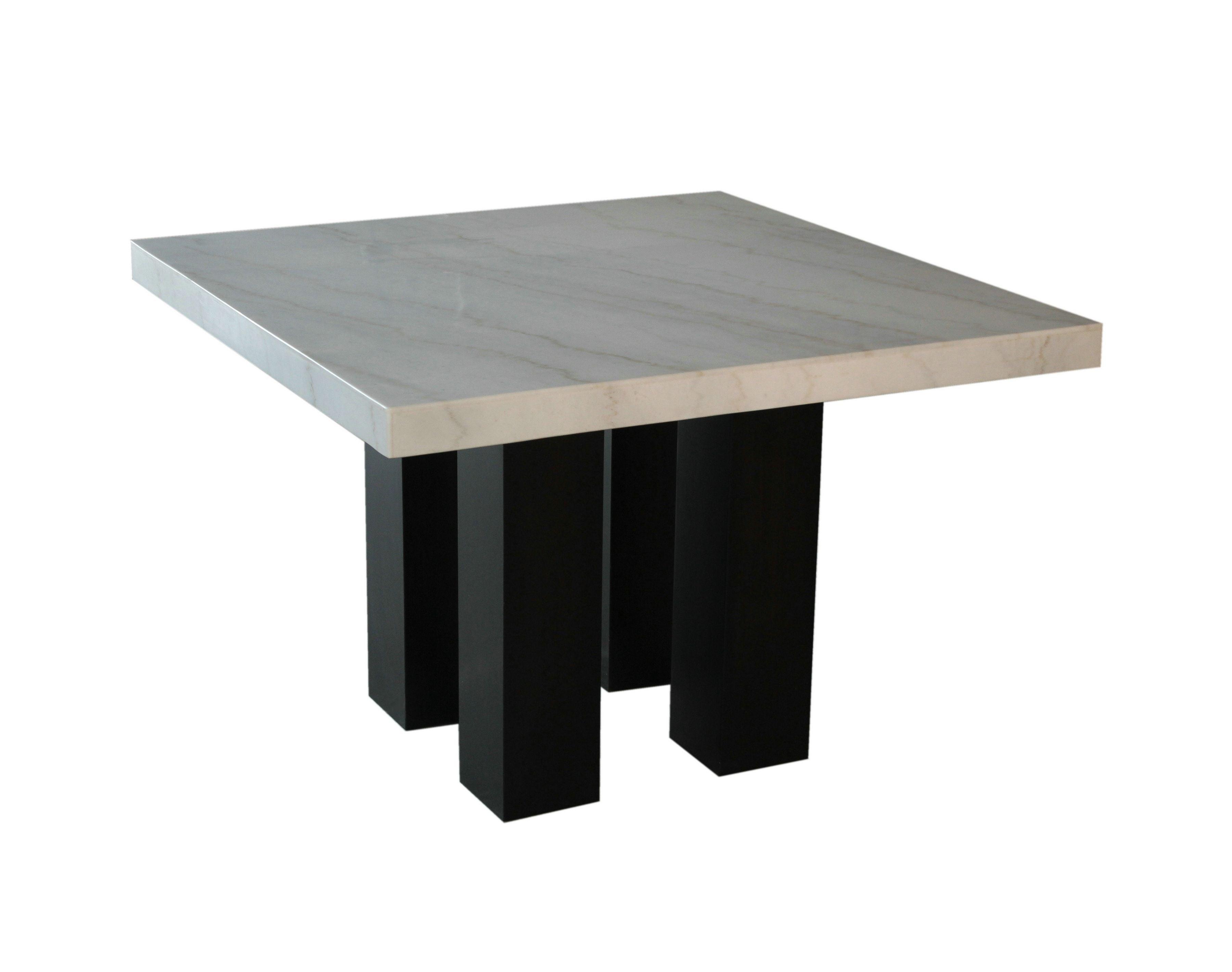 Steve Silver Furniture - Camila - Square Counter Height - White - 5th Avenue Furniture