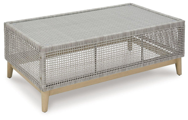 Signature Design by Ashley® - Seton Creek - Gray - Rectangular Cocktail Table - 5th Avenue Furniture