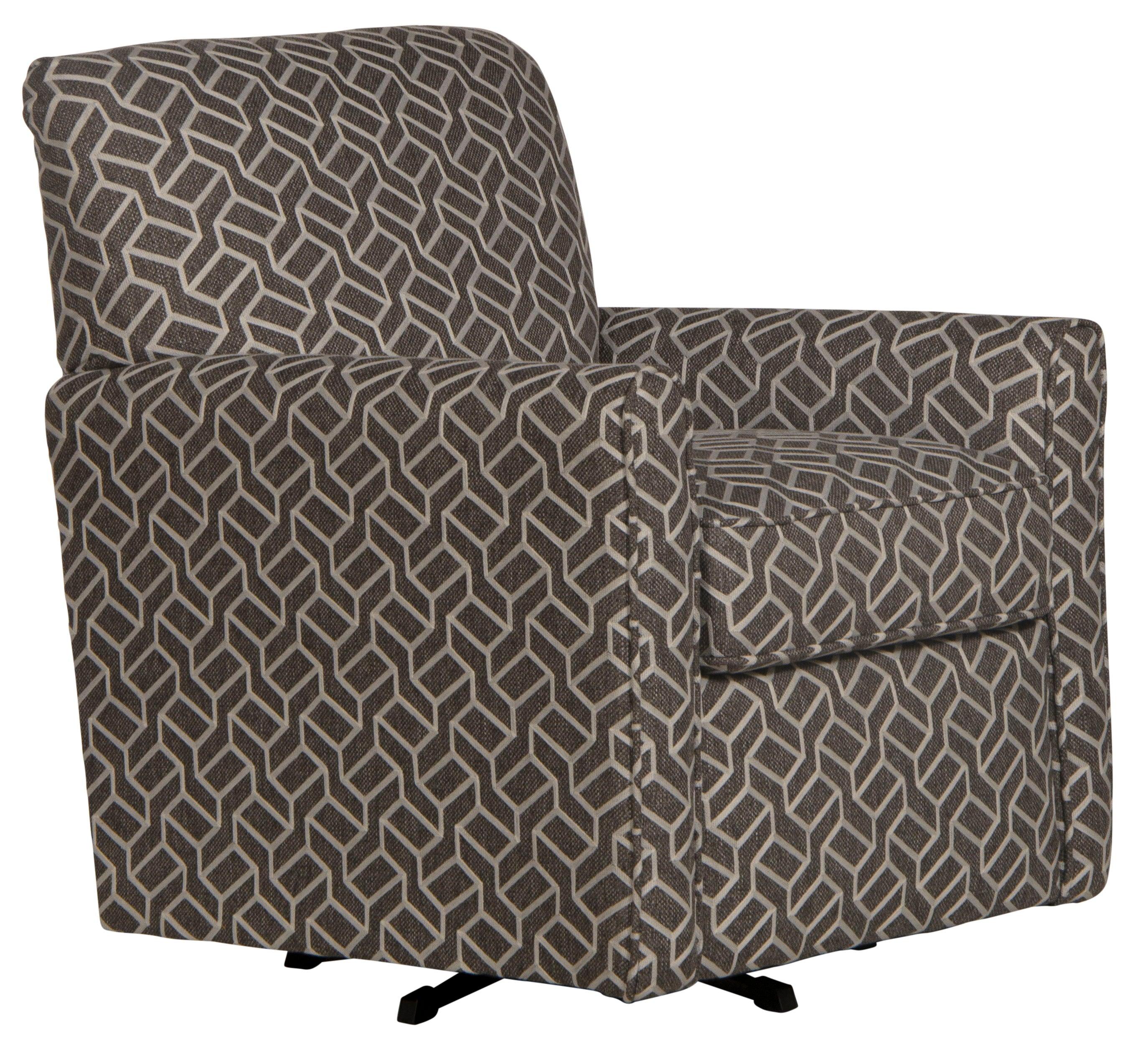 Jackson - Cutler - Swivel Chair - Ash - 5th Avenue Furniture