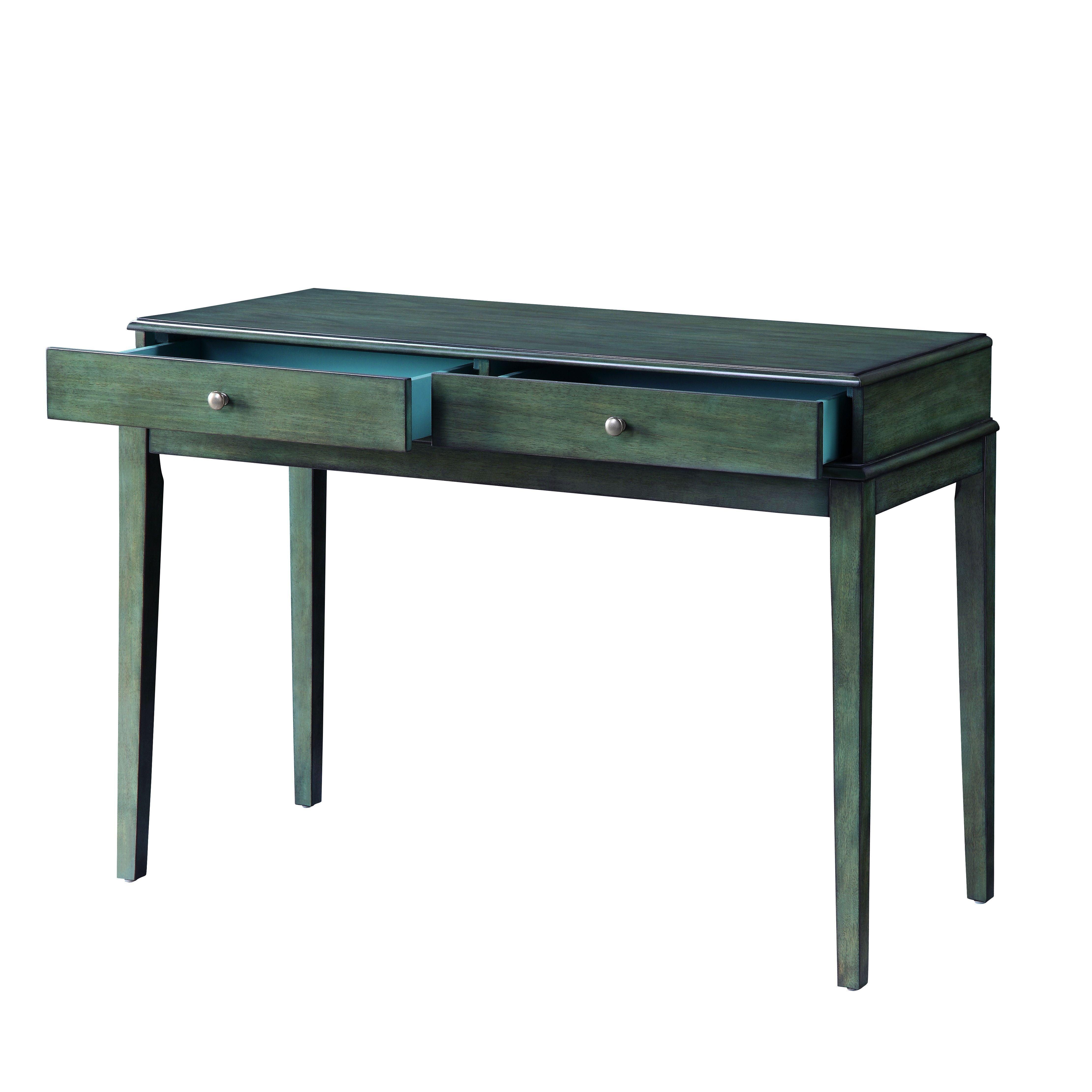 ACME - Manas - Writing Desk - Antique Green - 5th Avenue Furniture