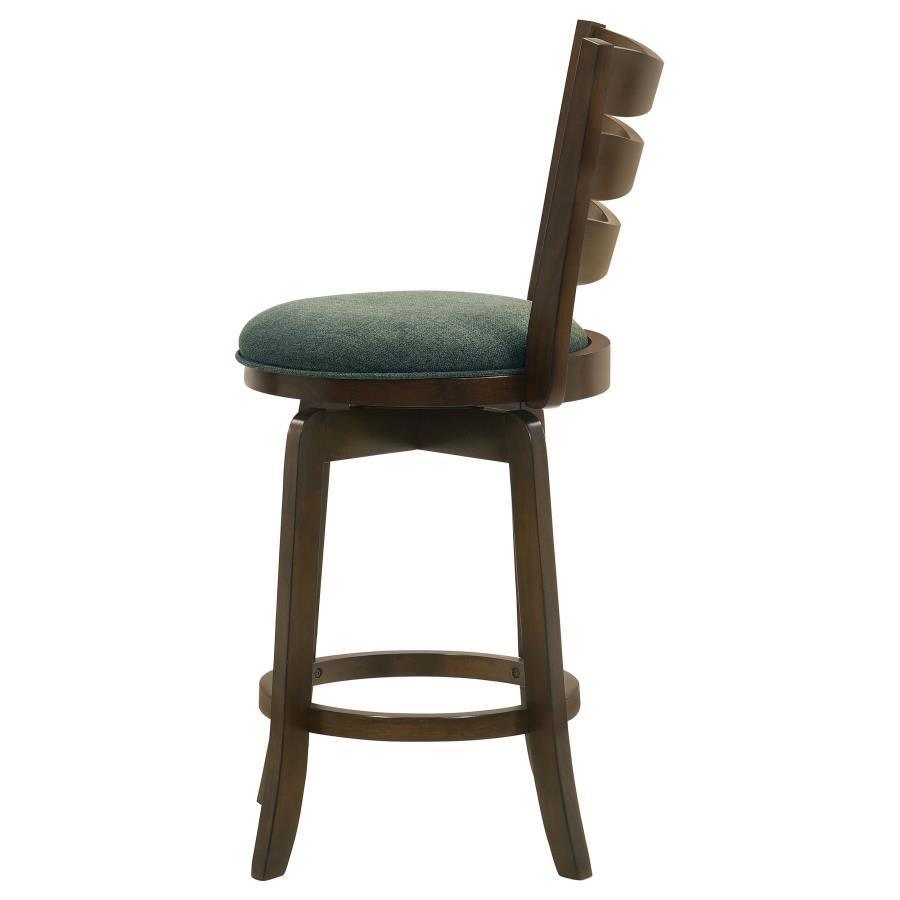 CoasterEssence - Murphy - Ladder Back Swivel Bar Stool - 5th Avenue Furniture