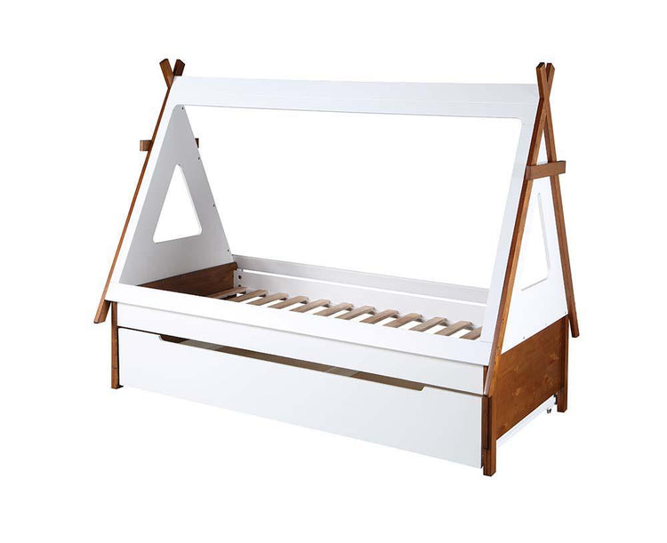 ACME - Loreen - Twin Bed - Oak & White Finish - 5th Avenue Furniture