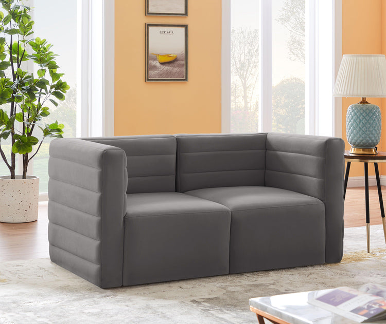 Meridian Furniture - Quincy - Modular 2 Seat Sofa - 5th Avenue Furniture