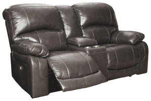 Ashley Furniture - Hallstrung - Power Reclining Loveseat - 5th Avenue Furniture