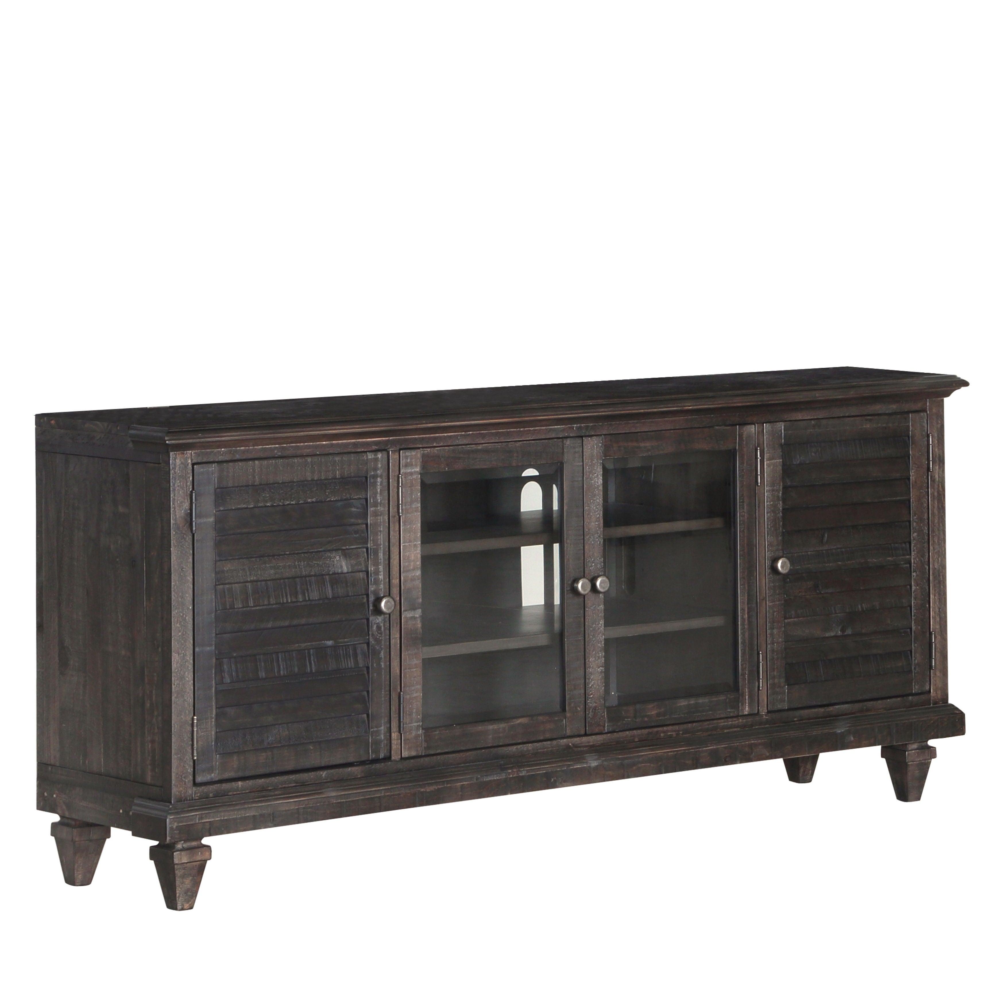 Magnussen Furniture - Calistoga - Entertainment Console - Weathered Charcoal - 5th Avenue Furniture