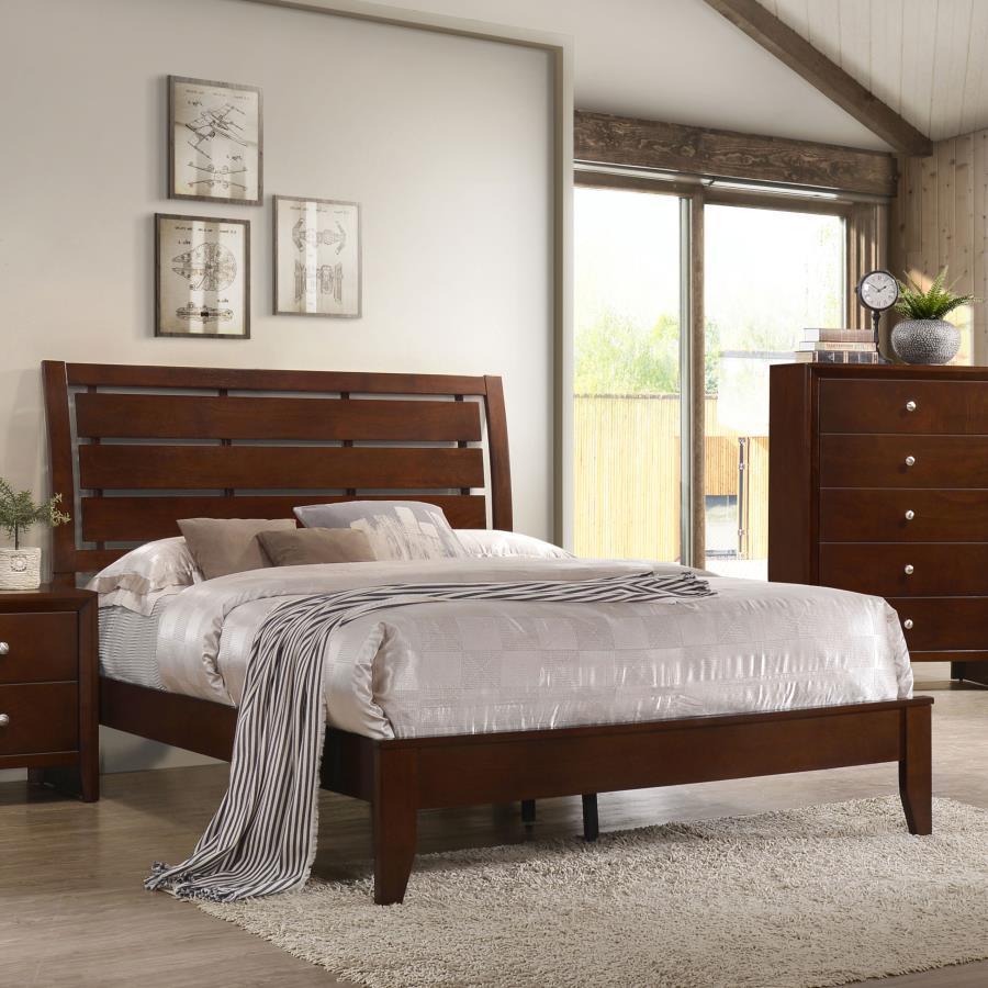 CoasterEveryday - Serinity - Panel Bed with Cut-out Headboard - 5th Avenue Furniture