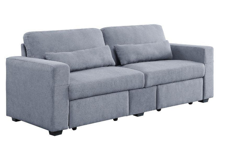 ACME - Rogyne - Sofa - Gray Linen - 5th Avenue Furniture