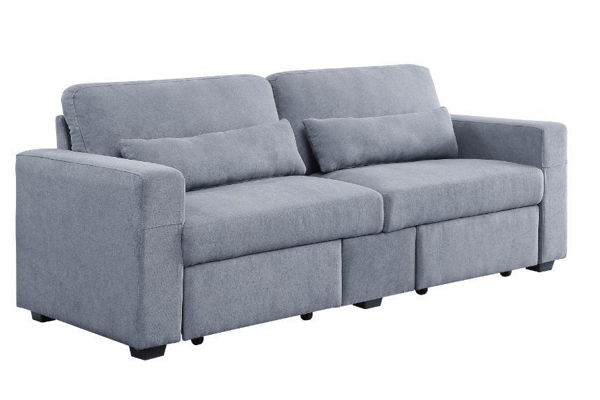 ACME - Rogyne - Sofa - Gray Linen - 5th Avenue Furniture