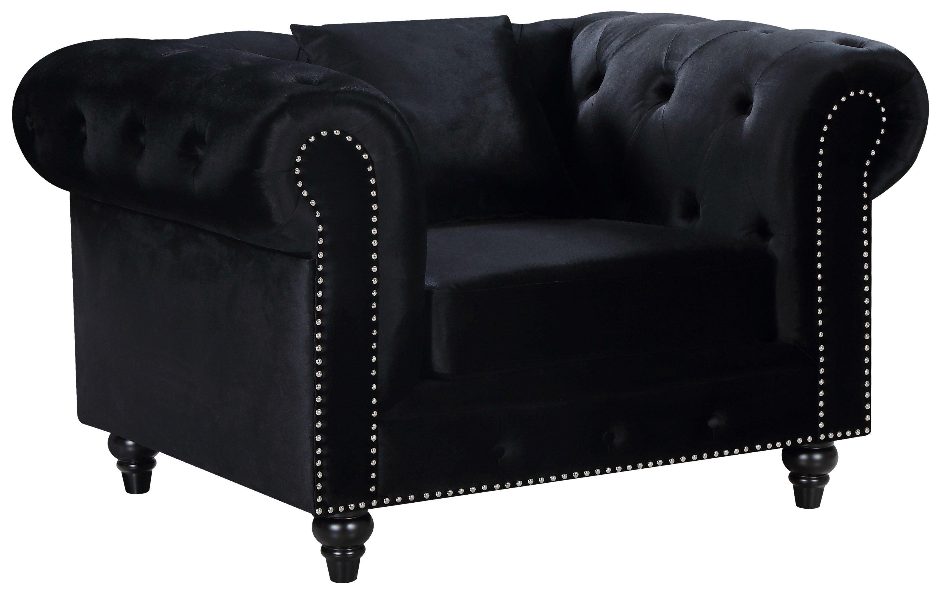 Meridian Furniture - Chesterfield - Chair - 5th Avenue Furniture