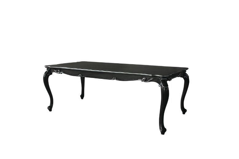 ACME - House - Delphine - Dining Table - Charcoal Finish - 5th Avenue Furniture